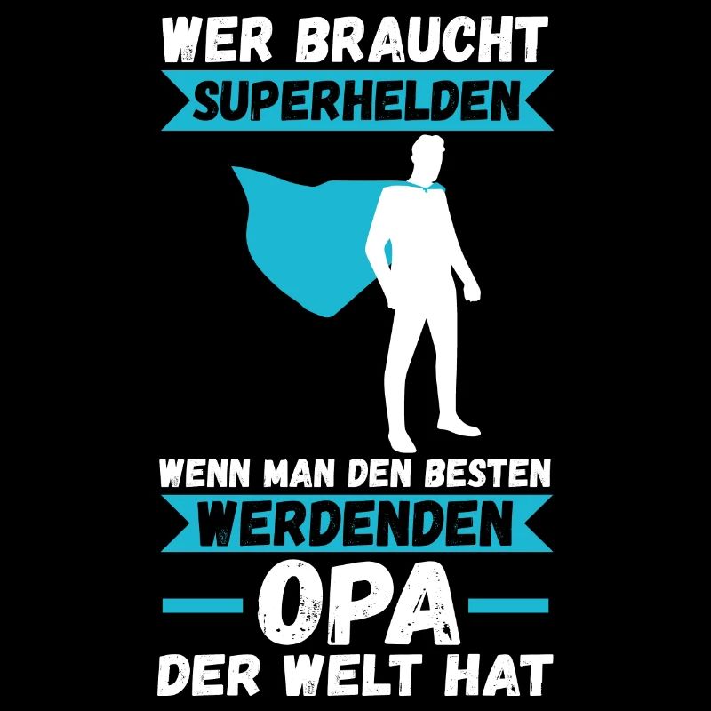 Werdender Großvater Opa