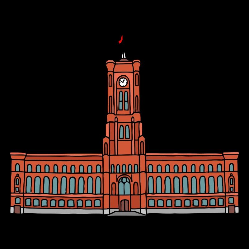 Red City Hall Berlin c