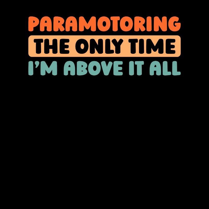 Paramotor paragliding