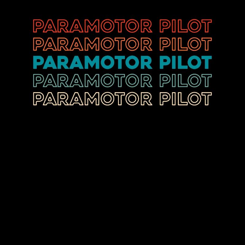 Paramotor paragliding