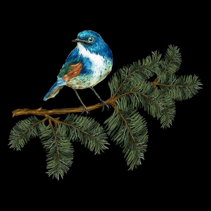 Blauer Vogel