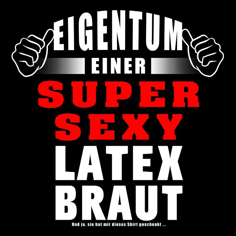Eigentum Einer Super Sexy Latex Braut