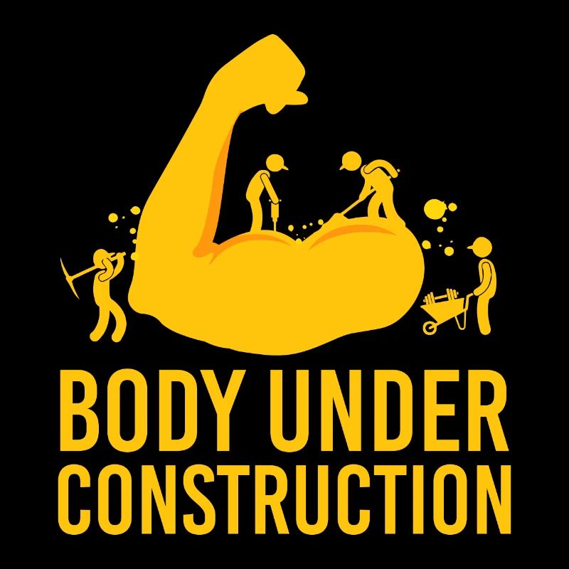 Bodybuilder Body Under Construction - Geschenkidee