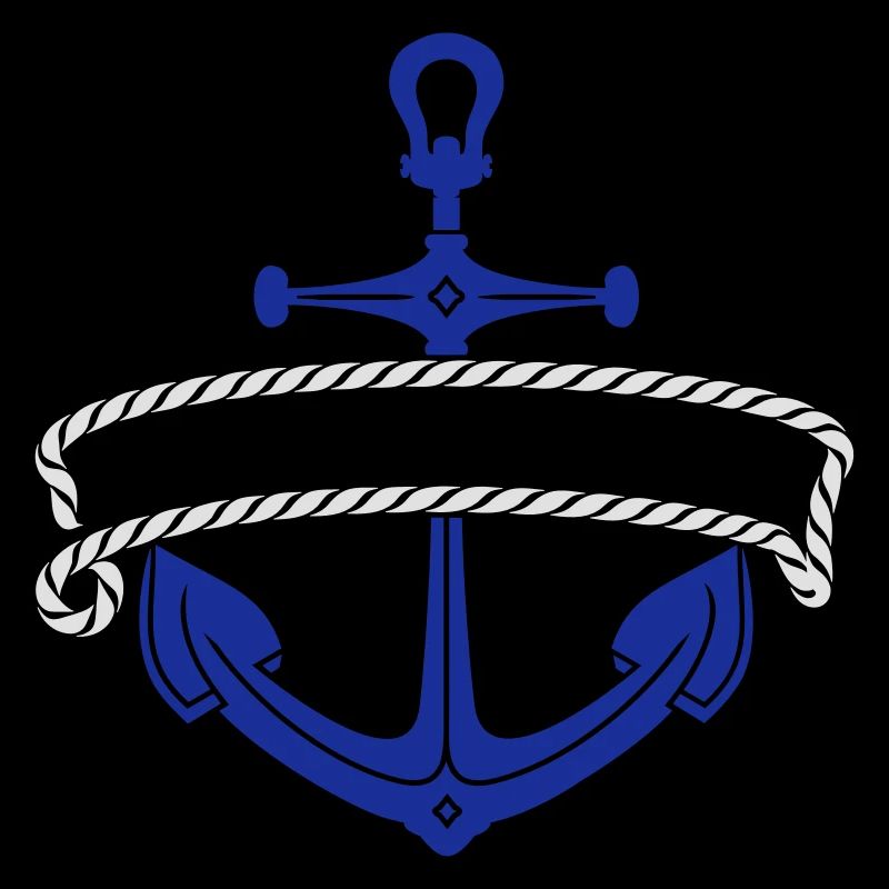 Anker mit Tau / anchor & rope frame (ot; 2c)