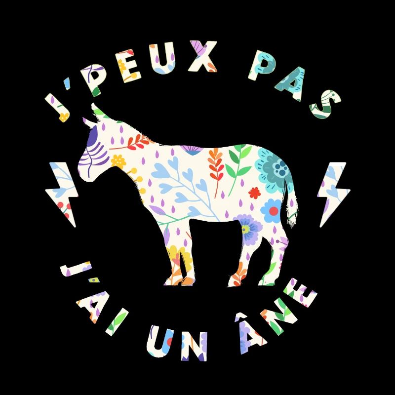 j'peux pas j'ai un âne - ane