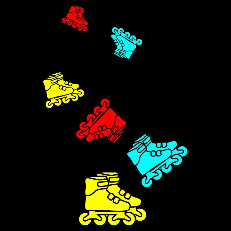 Inline skates symbol