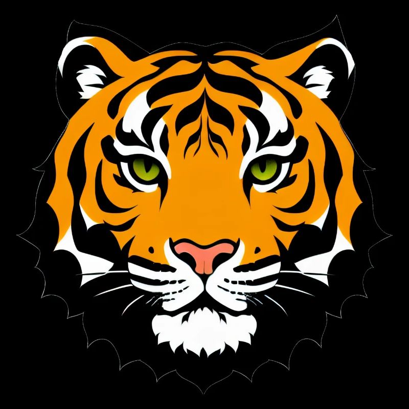 Comic Tiger Mignon Drôle Cool Dessin animé 24