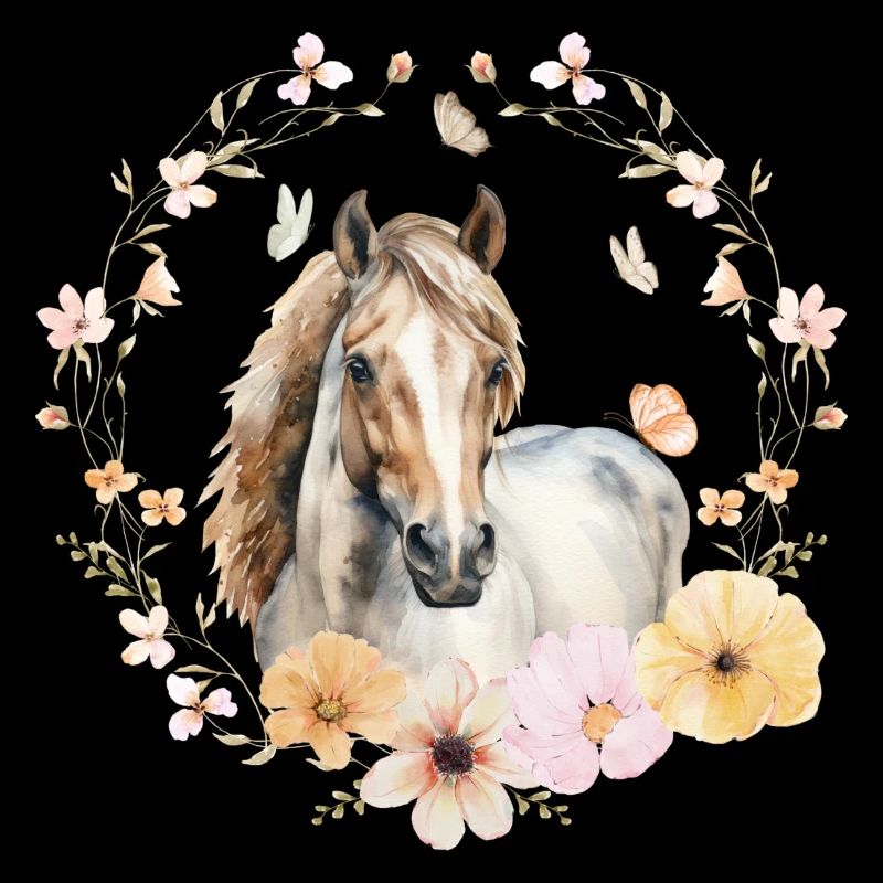 Blumenpferd