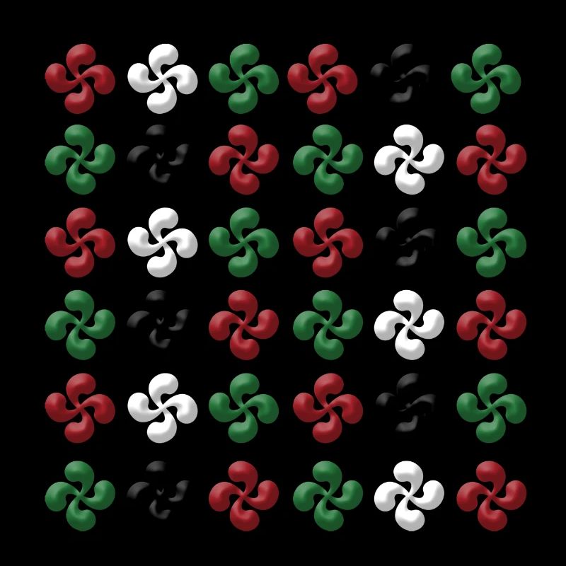 Croix Basque multiple 2
