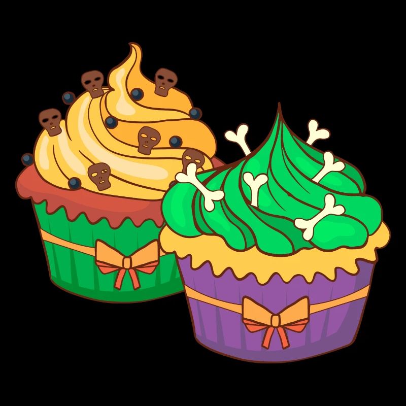 Halloween Cupcake Muffin Kuchen Backen Süßigkeiten