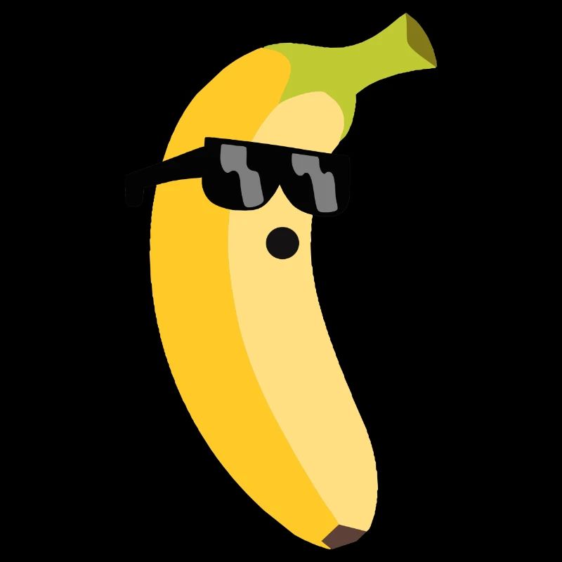Coole Banane Geschenk Obst Vegetarier Veganer