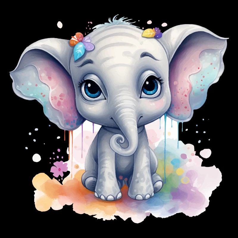 Mignon bébé éléphant cadeau enfants mode enfants