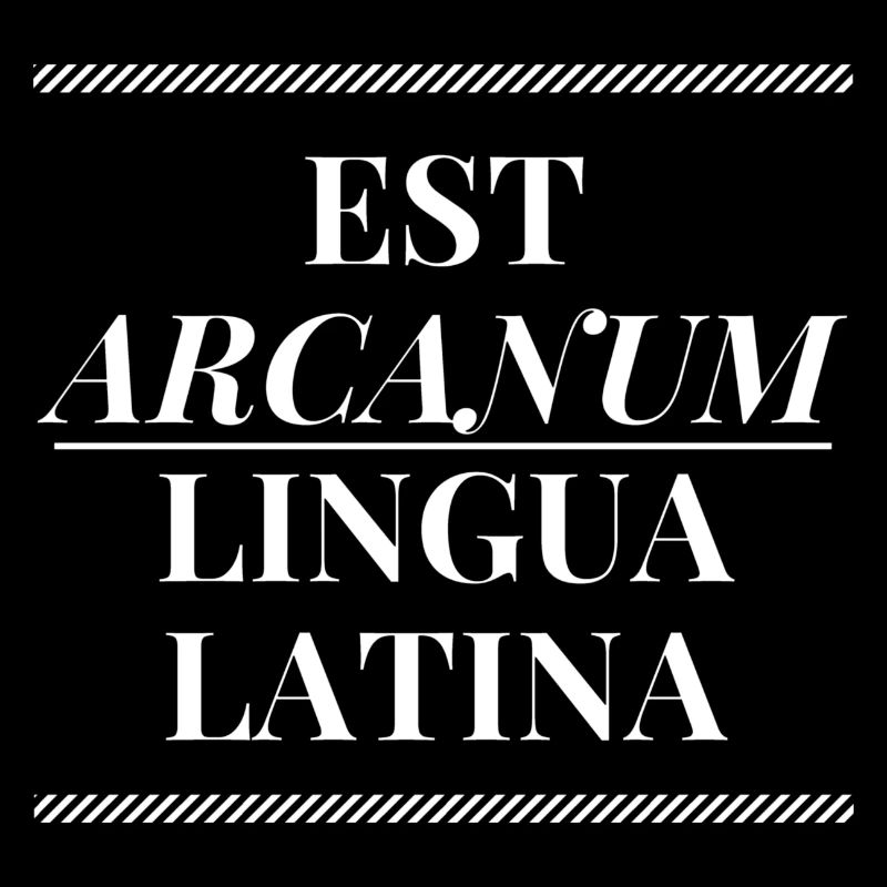 Le latin est ma langue secrète - en latin