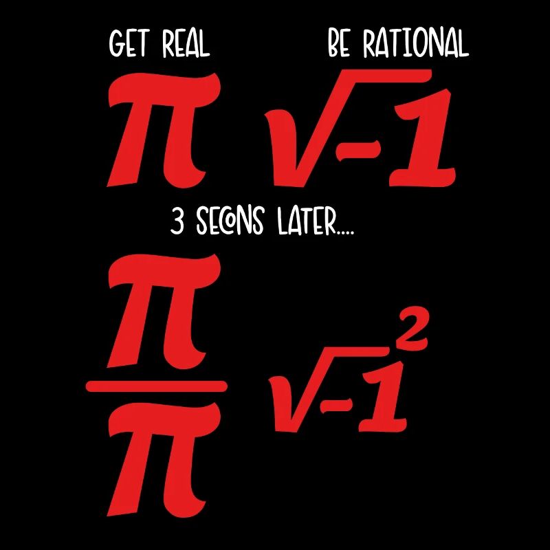 Pi, it becomes real, be rational
