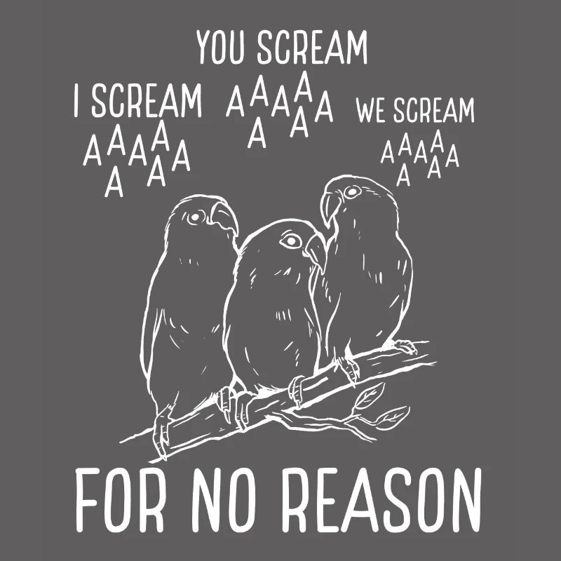 Papageienschrei Oder Kein Grund