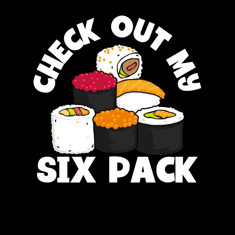 Découvrez mon sixpack de sushis