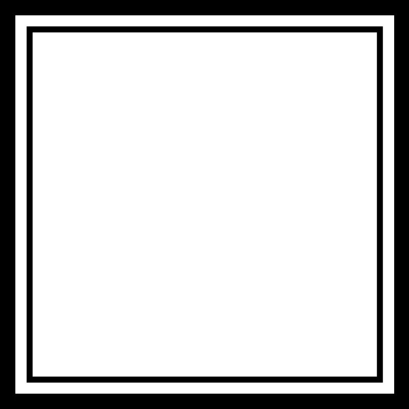 Quadrat Weiß Selbstgestaltung