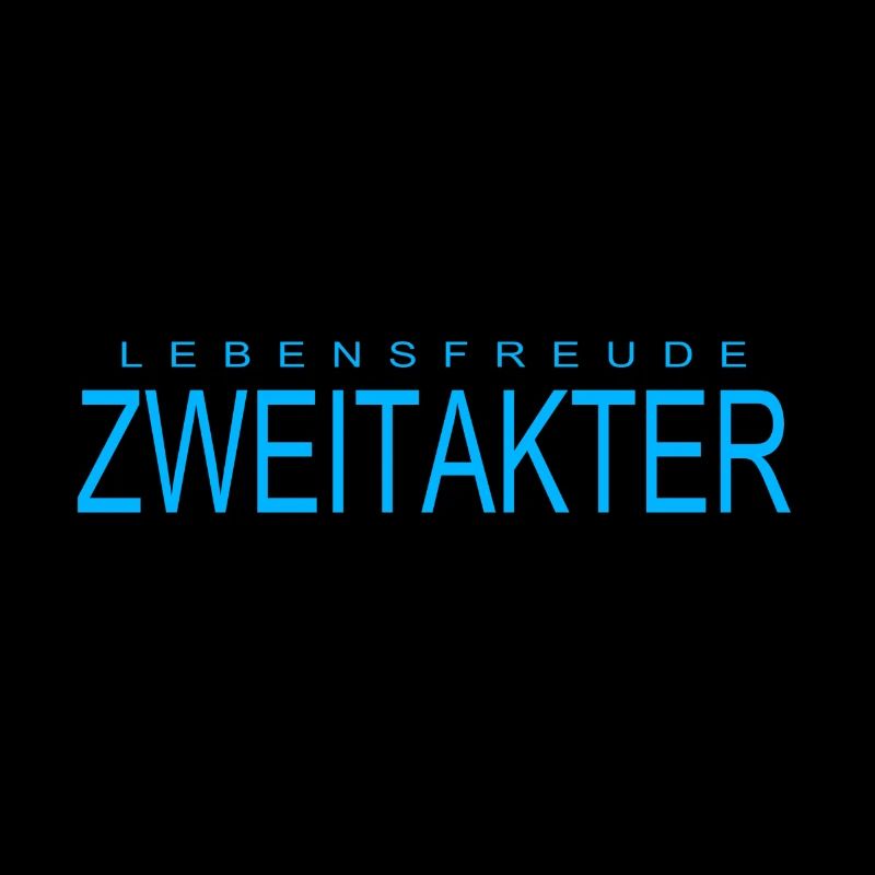 Lebensfreude Zweitakter Moped Roller