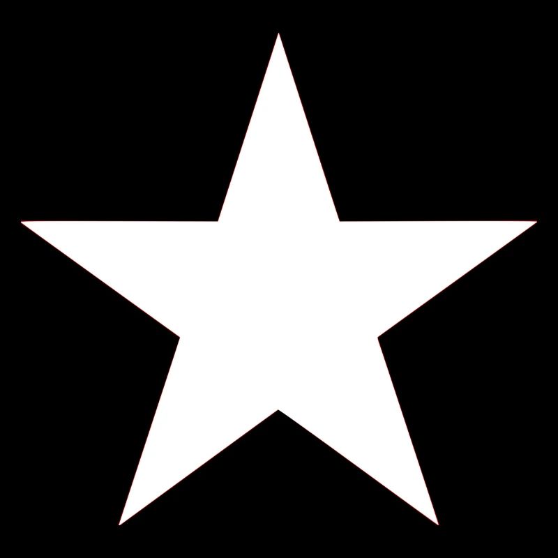 Une étoile blanche