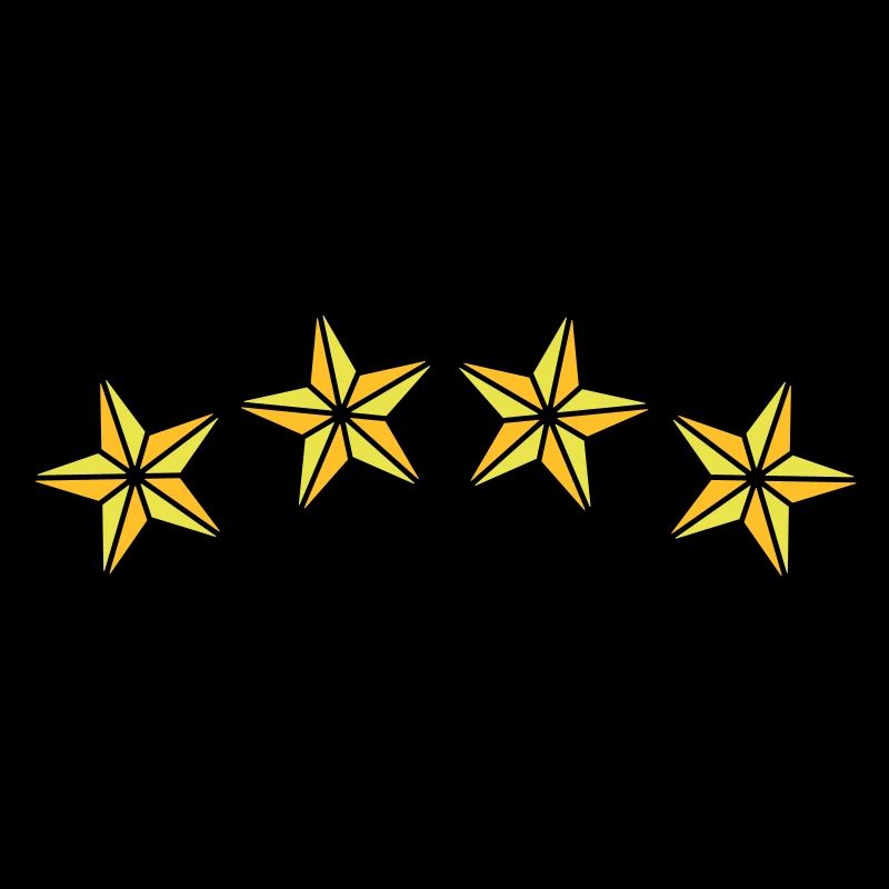 4 Sterne / 4 stars (2c)