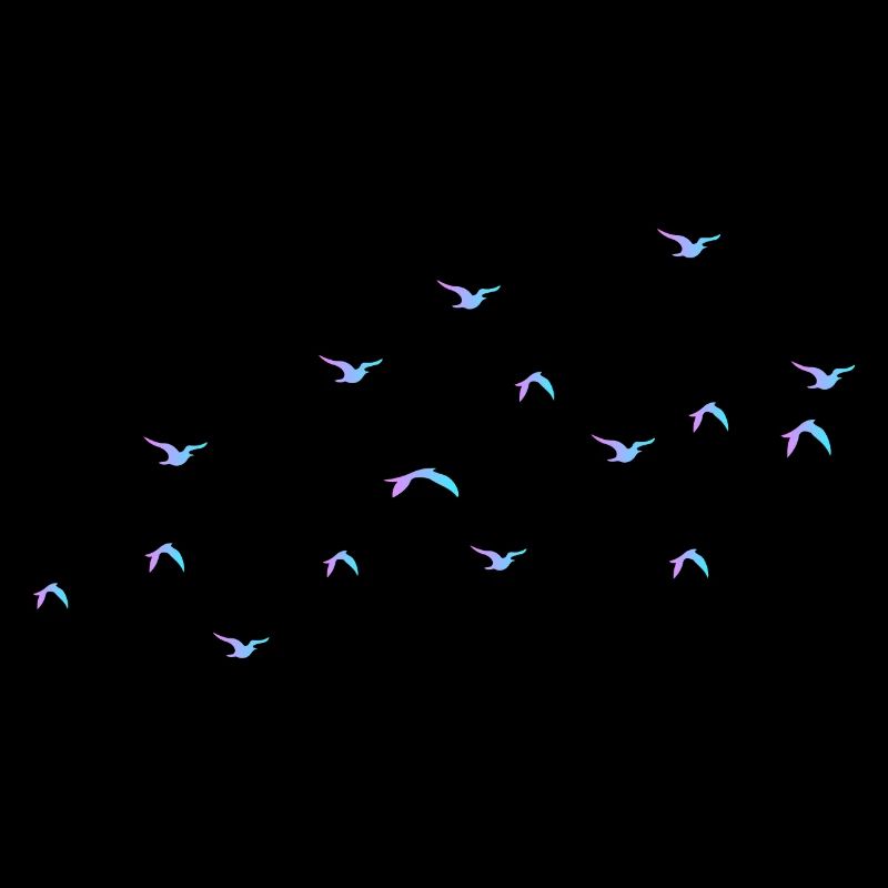 Vogel Flug Süden Geschenkidee
