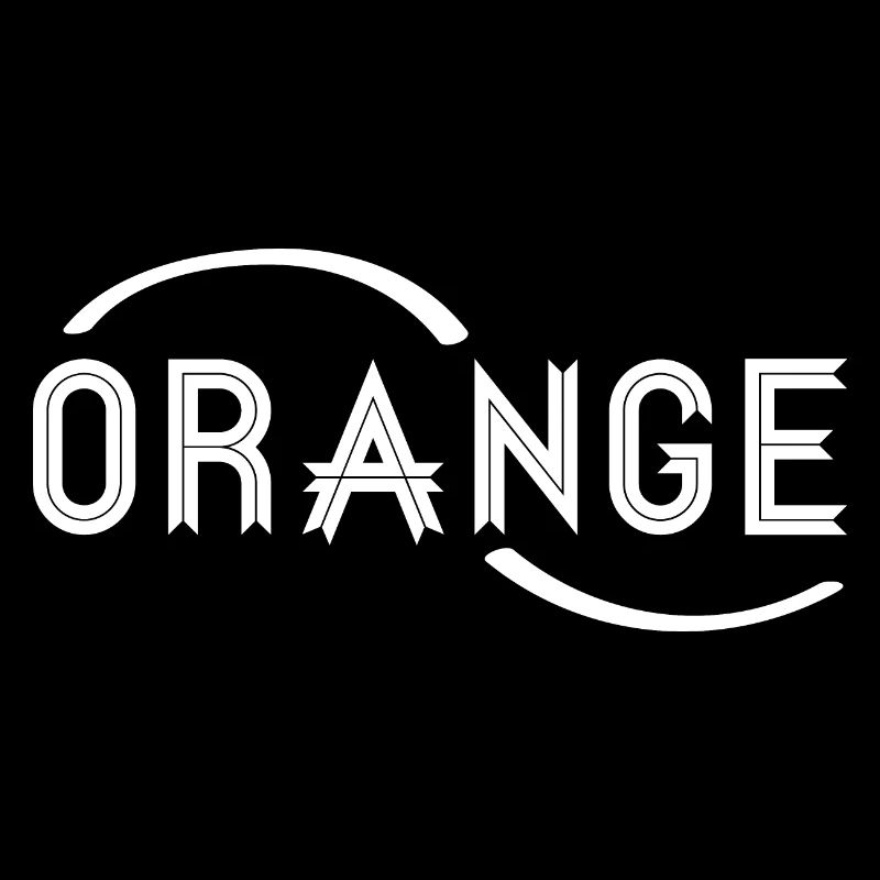 Geschenk Orange
