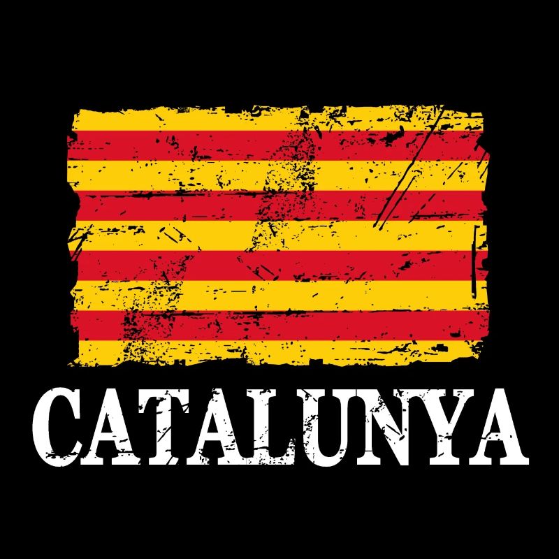 Drapeau de la Catalogne - Drapeau - Drapeau de Catalo - Bannière