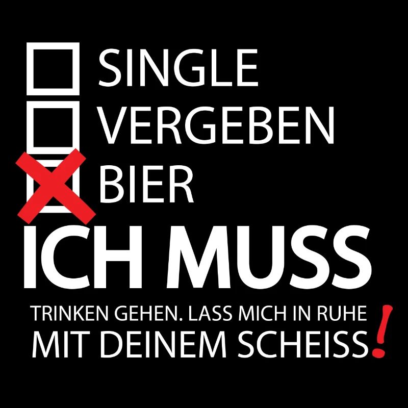 Single Vergeben Bier Trinker Geschenk T Shirt