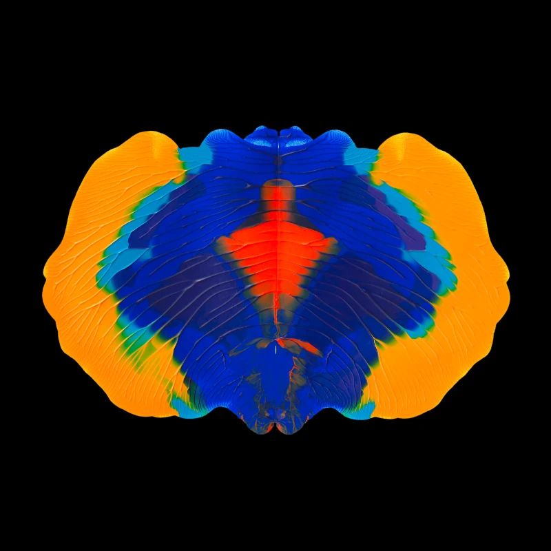 Inkblot Rorschach esprit créativité