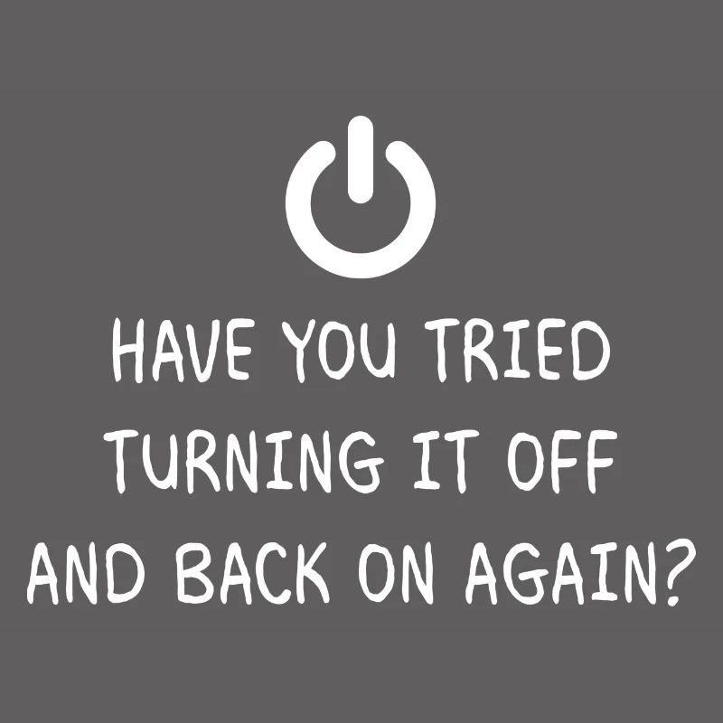 Turning it off Programming Computer Science Gift