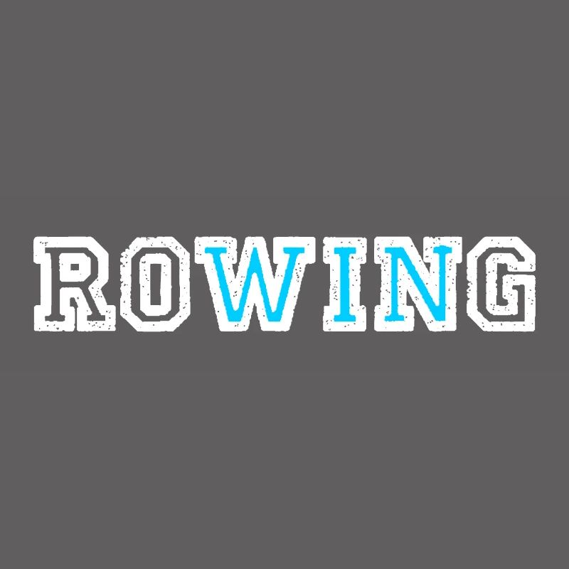 Rangée d'aviron ramant sport de gouvernail Aviron Win