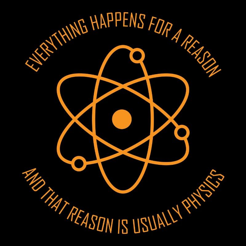 Physics Say Atom Physicist Student Gift