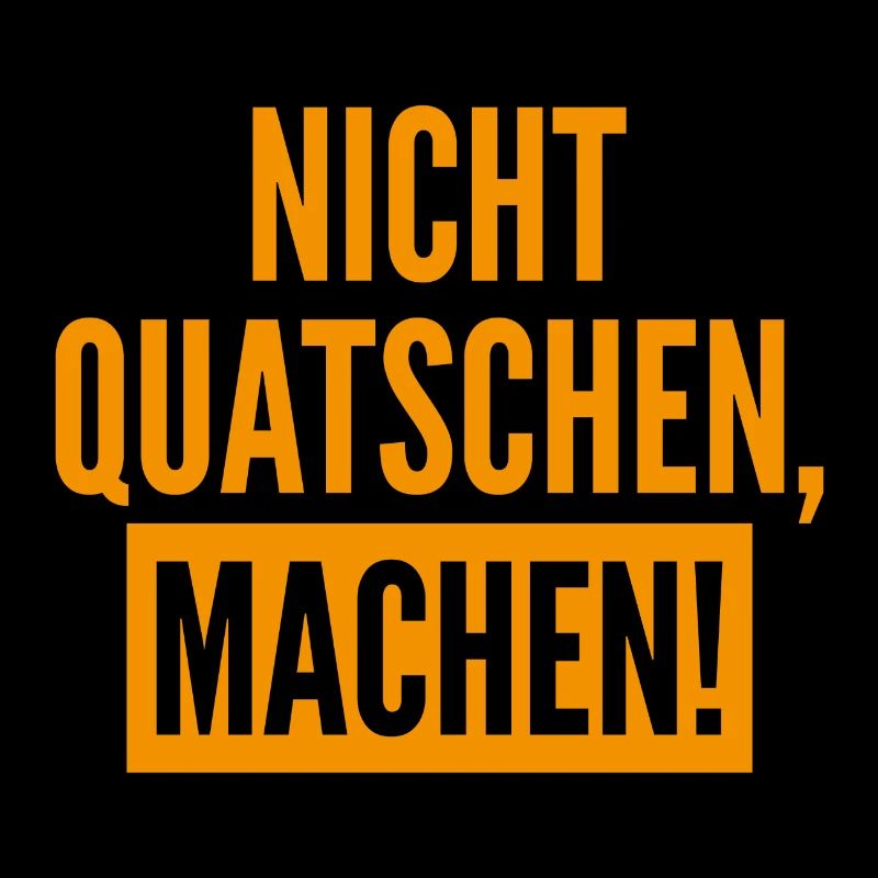Nicht Quatschen Machen Geschenk