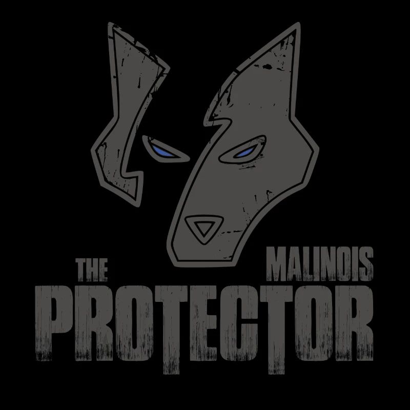 The Protector Malinois Hund Dog Geschenk