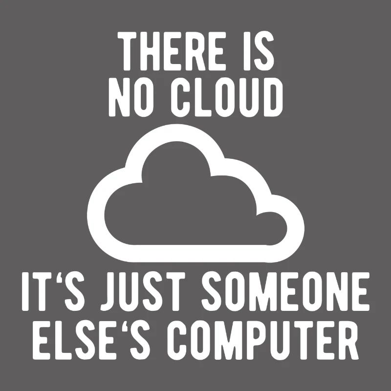 It`s just someone else`s Computer Admin Geschenk