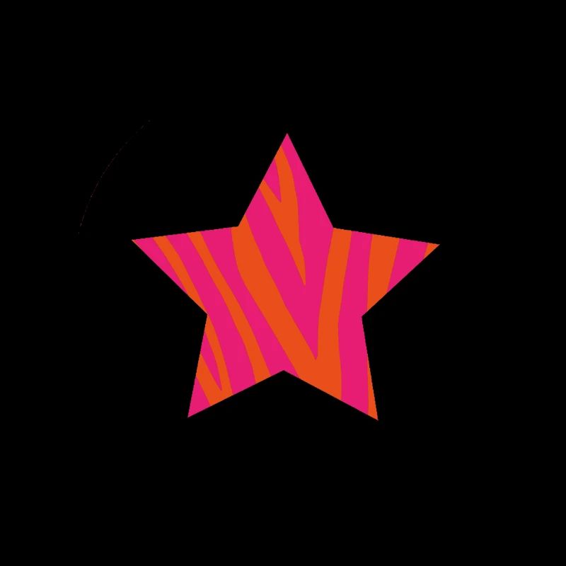 Star with a cool pattern