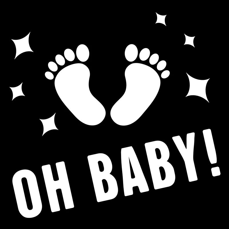 pieds de bébé - bébé à bord