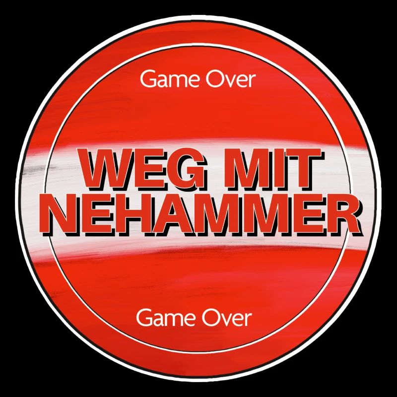 Weg mit Nehammer