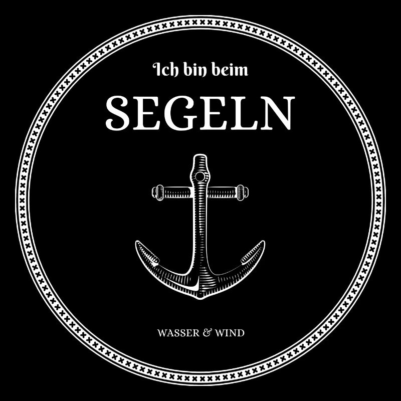 Bin beim Segeln