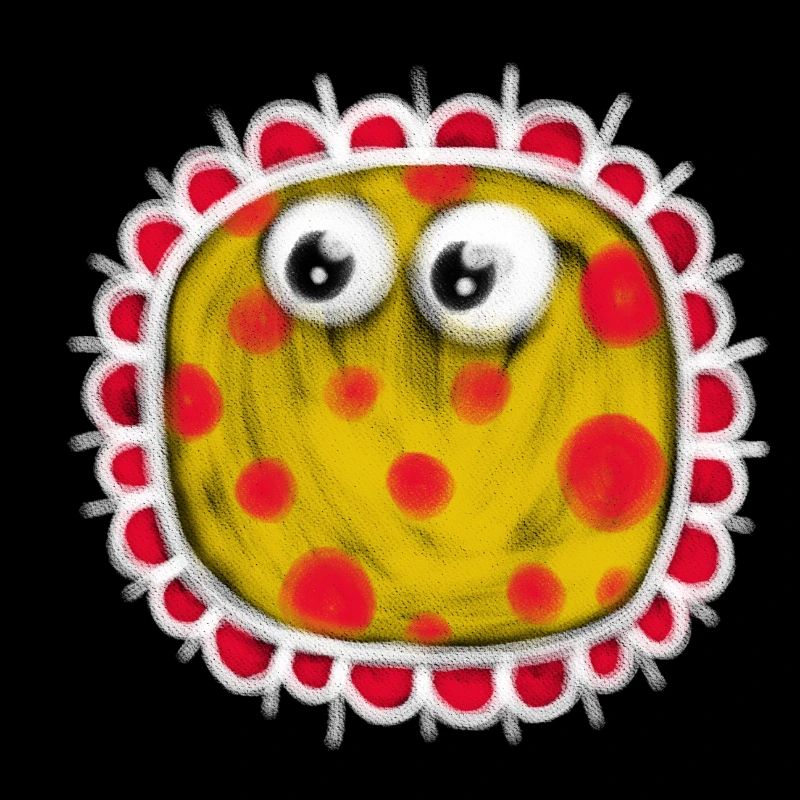 Drôle de microbe de craie