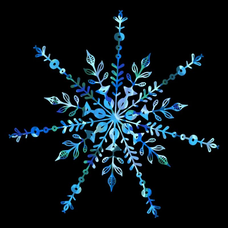 Flocon de neige décoratif