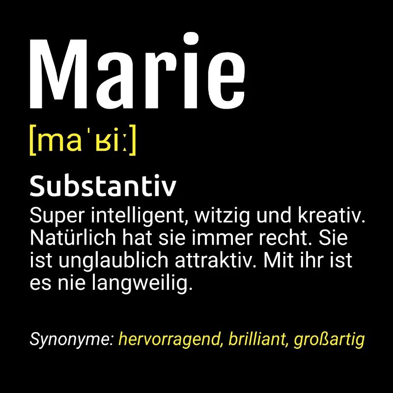Marie Name Definition