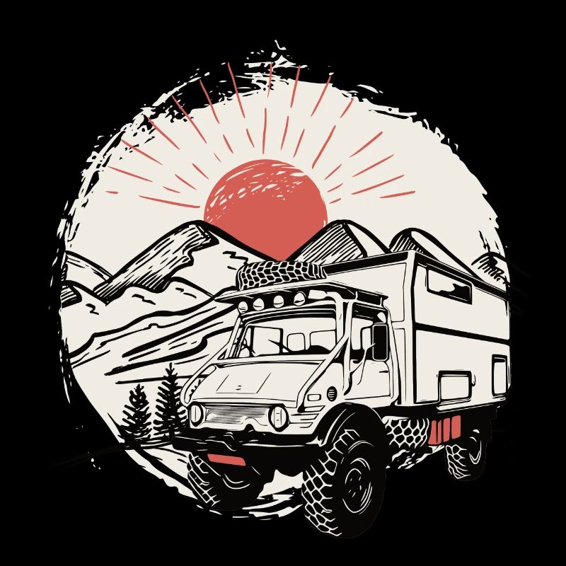 Camping - Unimog - Aventure - Oldtimer