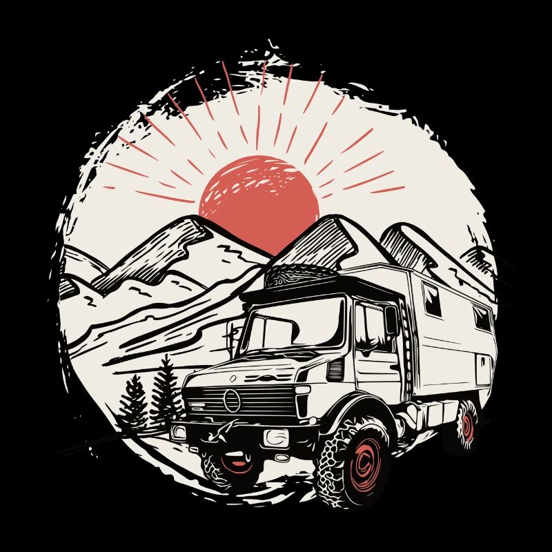 Camping - Unimog - Aventure - Oldtimer