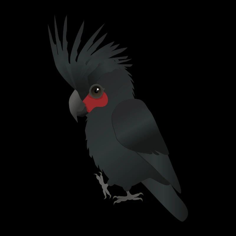 Digitale Illustration eines Palmkakawas