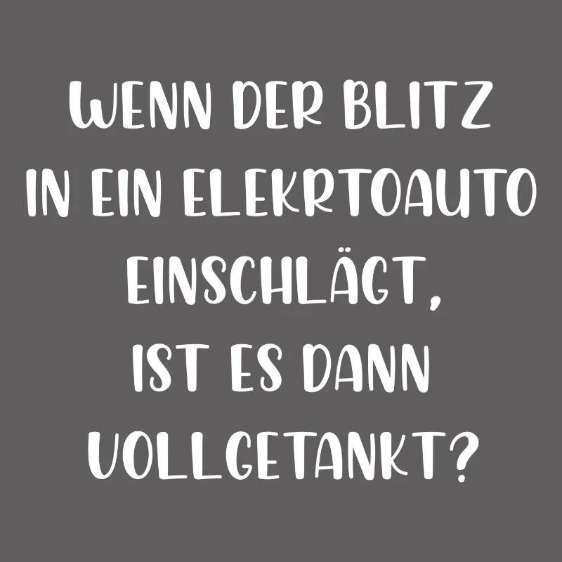 Wenn der Blitz in ein E Auto einschlägt getankt