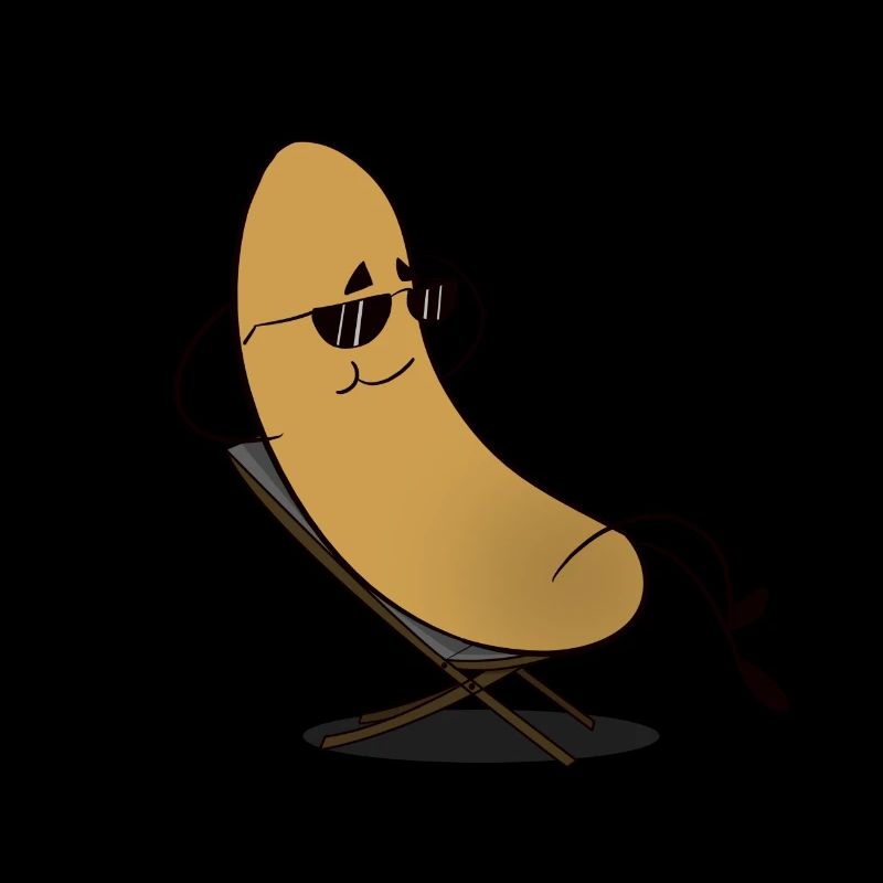 Banana / Banane - bräunen im Sommer