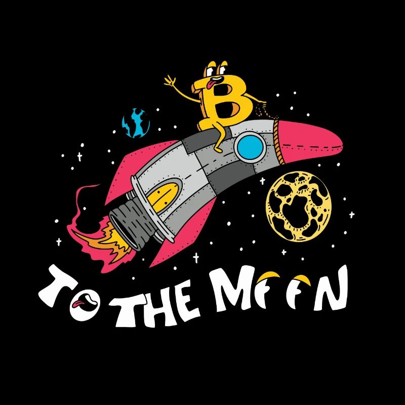 Zum Mond Bitcoin