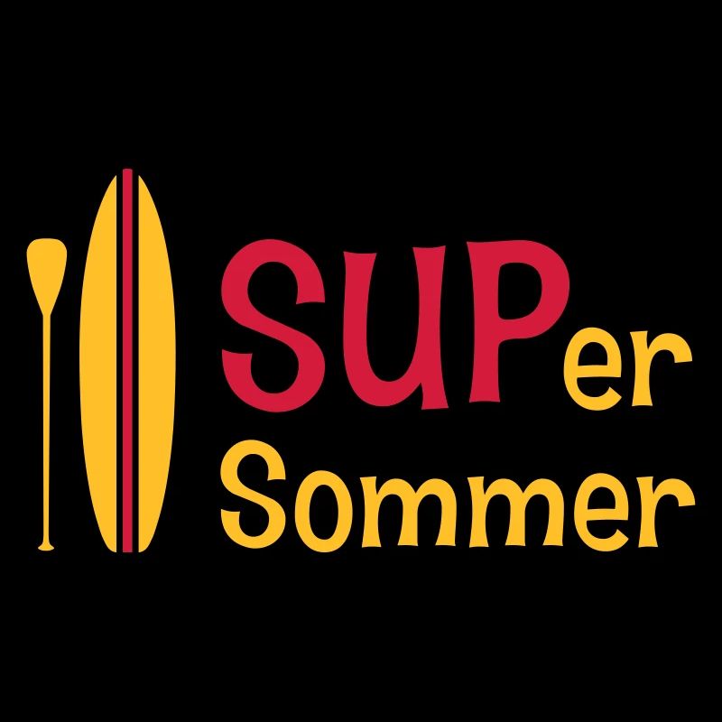 SUPer Sommer SUP Sommer mit SUP-Board