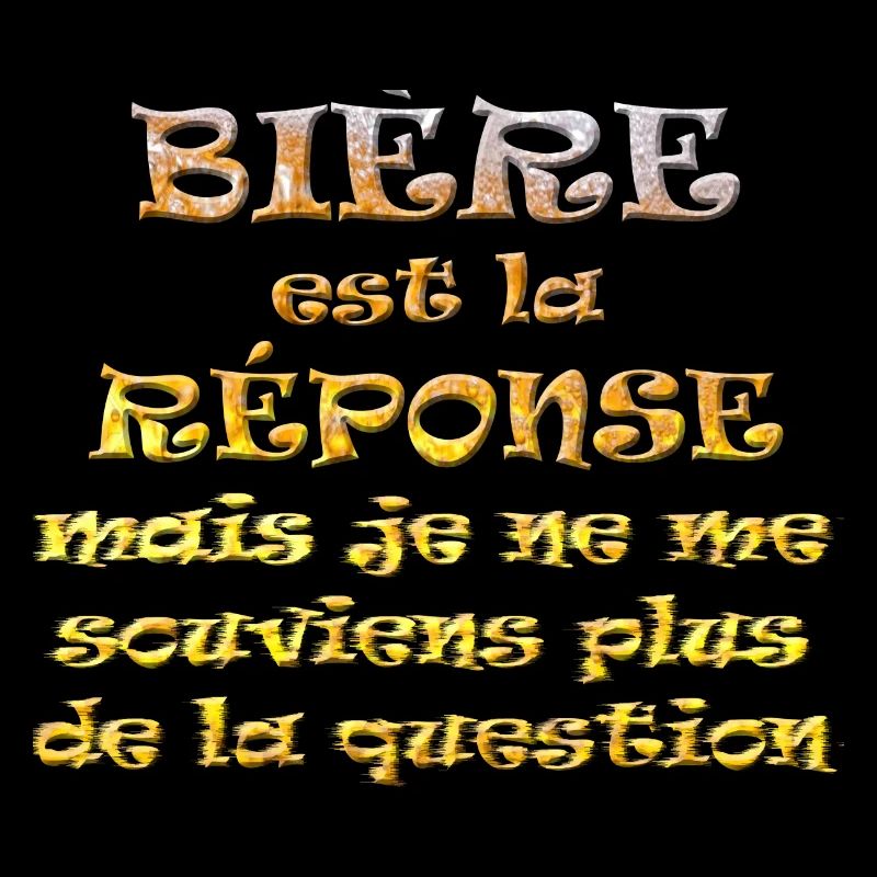 BIÈRE EST LA RÉPONSE